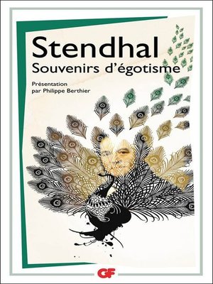 cover image of Souvenirs d'égotisme